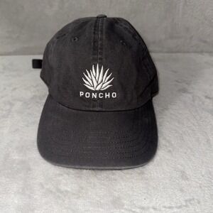 Poncho Outdoors Cap Adult Men's Gray Agave Dad Hat Strapback Adjustable Cotton
